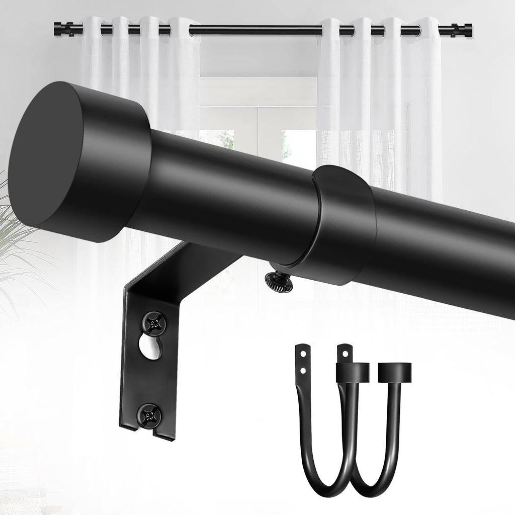 YNL Shower Curtain Rod 34-82 Inches (2.8-6.8ft) Adjustable Spring Shower Rod No Drilling, Non-Slip, Never Rust, Stainless Steel, Suitable for Bathroom Window Living room, Gold