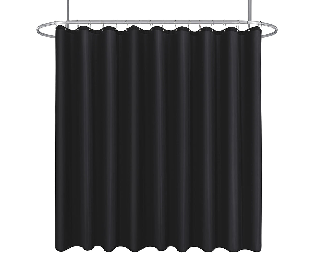 Fabric Shower Curtain Liner 60x72 Inch-White Standard Size Shower Liners