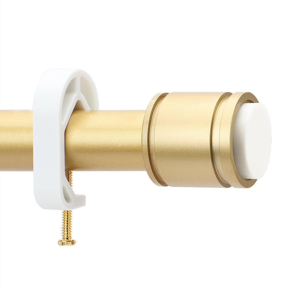 Shower Curtain Rod,Tension Rod 24 to 72 Inch,Never Fall Off,Innovative Buckle,Rustproof,No Drilling,Easy to Install,1 Inch Diameter,Suitable for Bathroom,Window,Door,Wardrobe,Kitchen (Black)