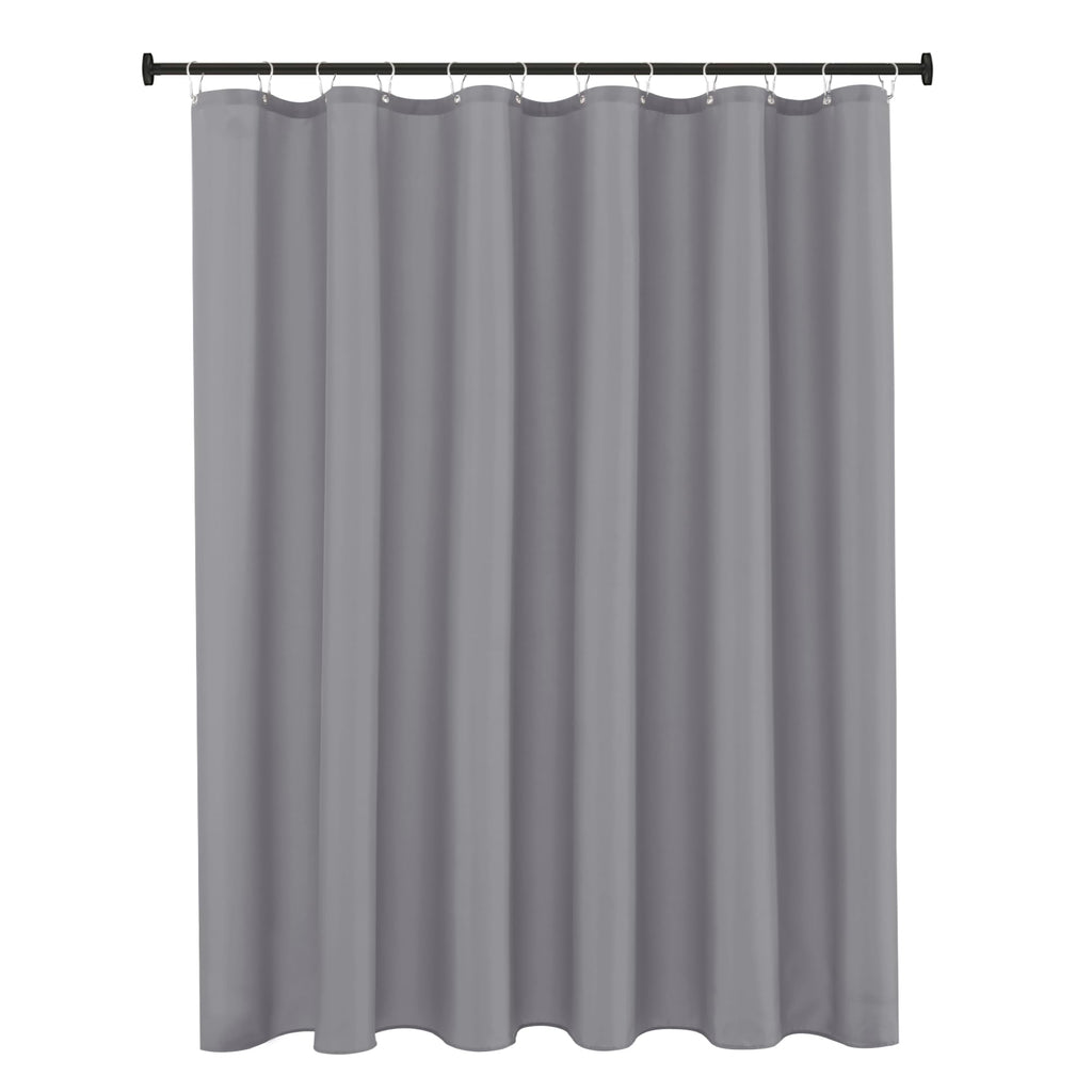 Fabric Shower Curtain Liner 60x72 Inch-White Standard Size Shower Liners