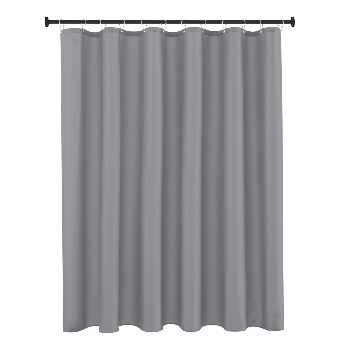 Fabric Shower Curtain Liner 60x72 Inch-White Standard Size Shower Liners