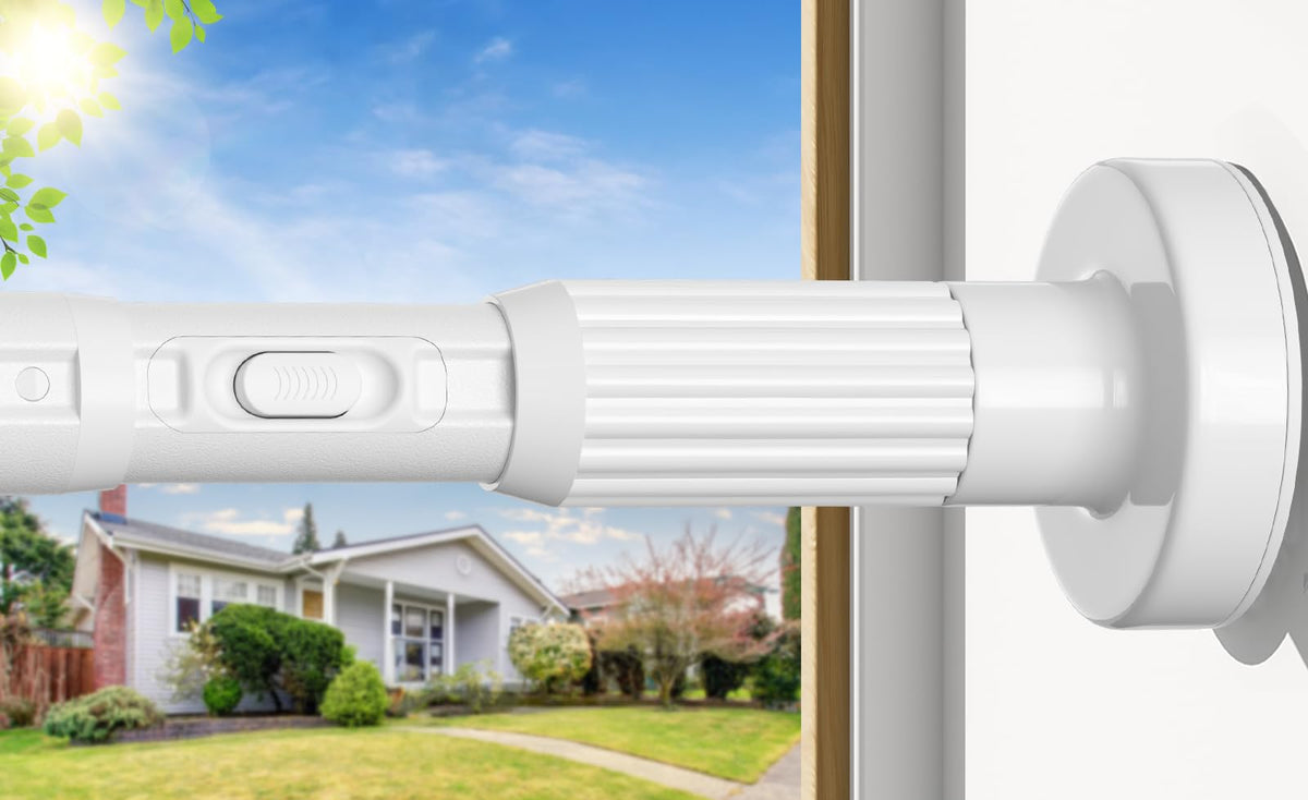 AIZESI 41-144 Inch Heavy Duty Tension Curtain Rod - No Drilling, Adjustable