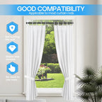 Tension Curtain Rod Black Tension Rod 28 To 48 Inch Spring Curtain Rods