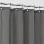 ALYVIA SPRING Waterproof Fabric Shower Curtain or Liner White, 72x72