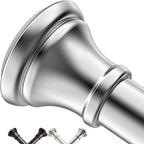 Oil Rubbed Bronze Tension Shower Curtain Rod – Adjustable 18-79 Inches, Fits 20-78 Inch Spaces (Ideal for 72" Wide Bathrooms), Rust Resistance Adjustable Durable Spring No Drilling