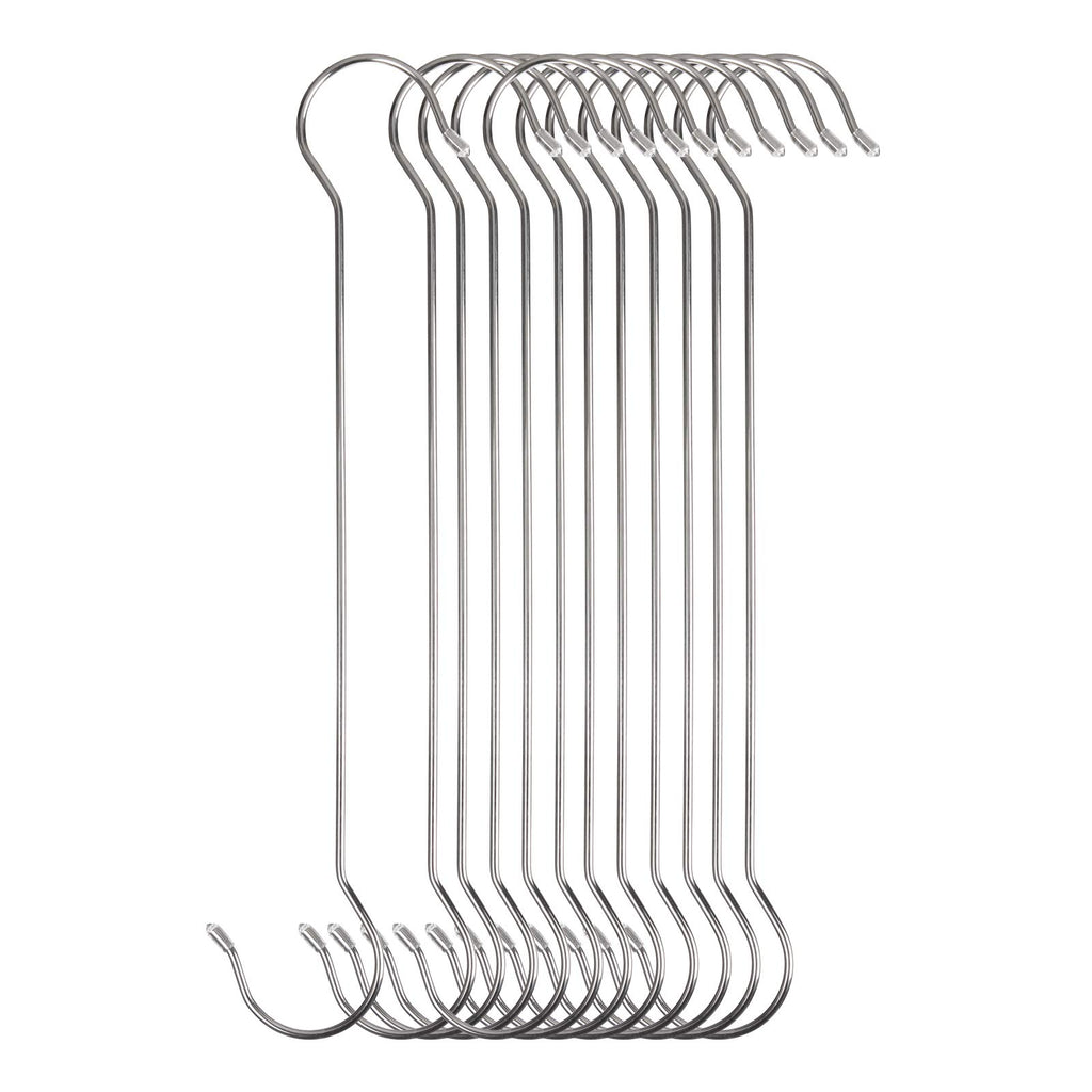 12 Pack 7.9 Inch Extra Long Shower Curtain Hooks for Hanging
