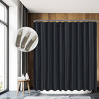 Barossa Design Oeko-tex Certified Shower Curtain Liner Standard Size, Clear
