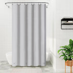 Barossa Design Oeko-tex Certified Shower Curtain Liner Standard Size, Clear