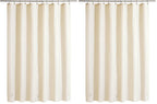 Barossa Design Oeko-tex Certified Shower Curtain Liner Standard Size, Clear