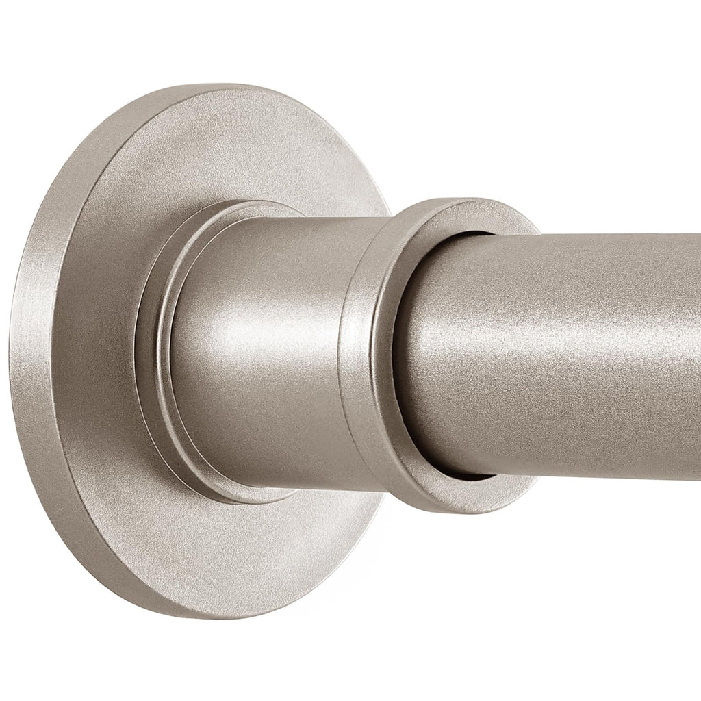 BRIOFOX Shower Curtain Rod Adjustable 18-78 Inch, No Drilling Non Slip Stainless Steel Spring Tension Curtain Rod for Window or Bathroom, Bronze