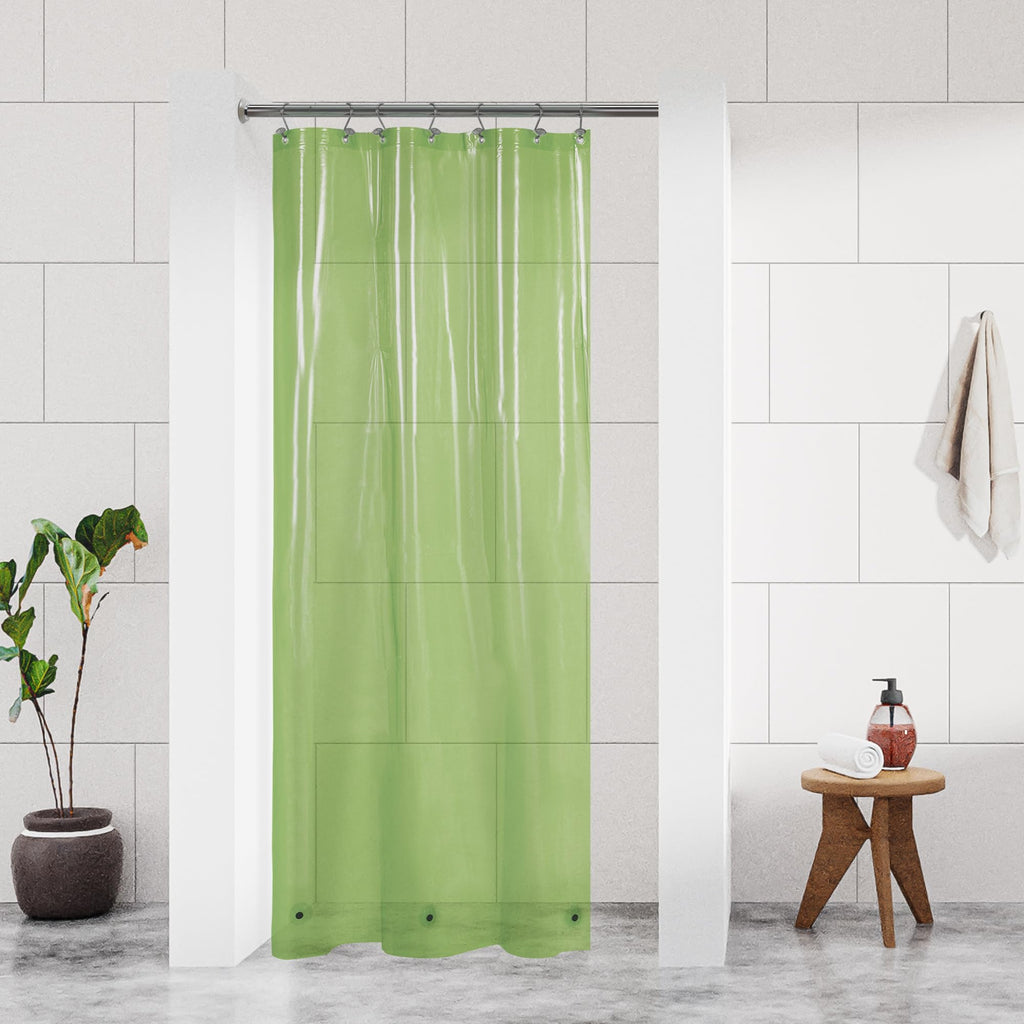 Barossa Design Oeko-tex Certified Shower Curtain Liner Standard Size, Clear