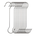 12 Pack 7.9 Inch Extra Long Shower Curtain Hooks for Hanging