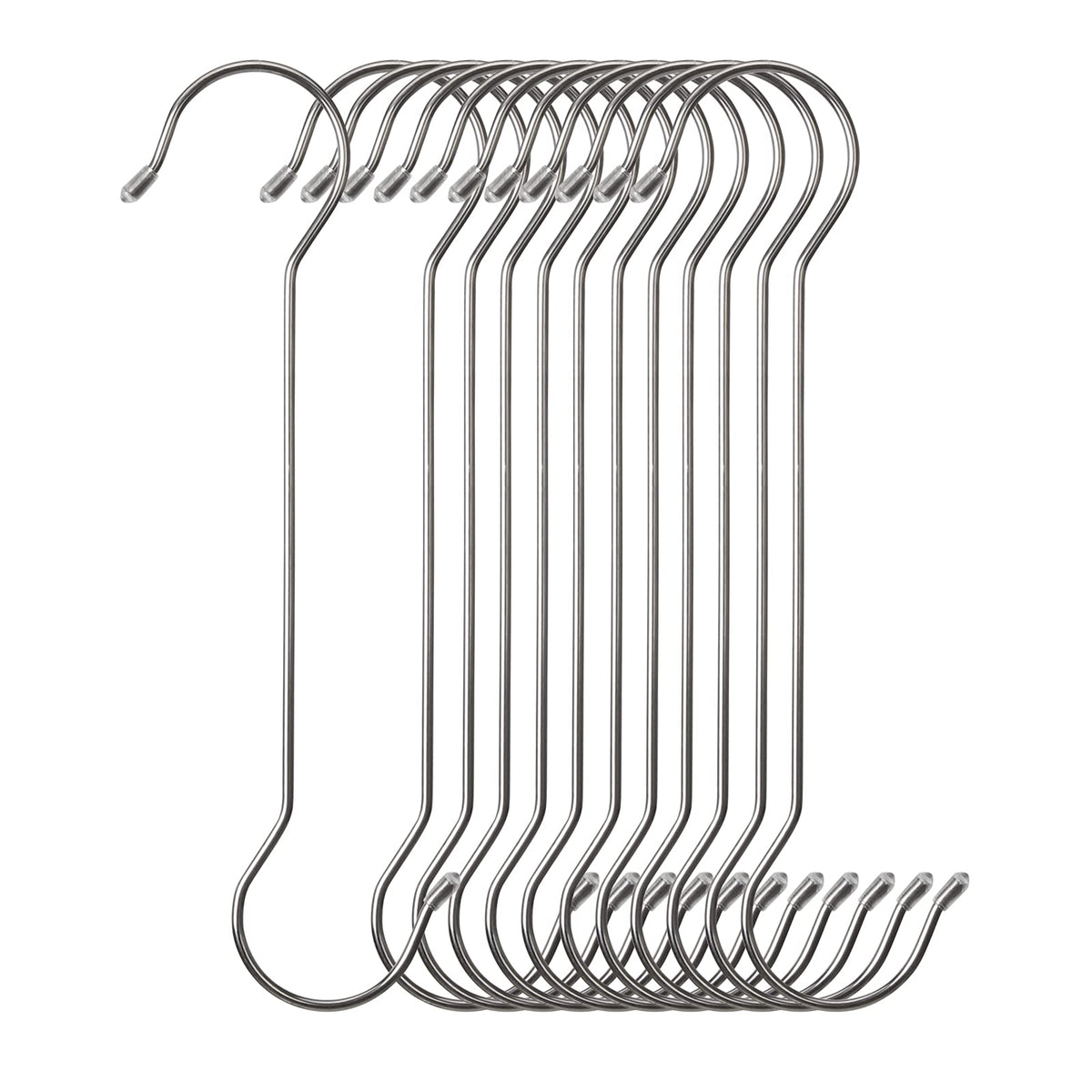 12 Pack 7.9 Inch Extra Long Shower Curtain Hooks for Hanging