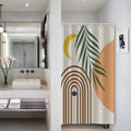 AWERT Blue Marble Shower Curtain - Waterproof for Bathroom Decor, Printed Washable With Hooks, 72x72 Inch