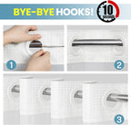 SORTTO Ringless Waffle Shower Curtain with Snap in Liner Set, 71x74, White