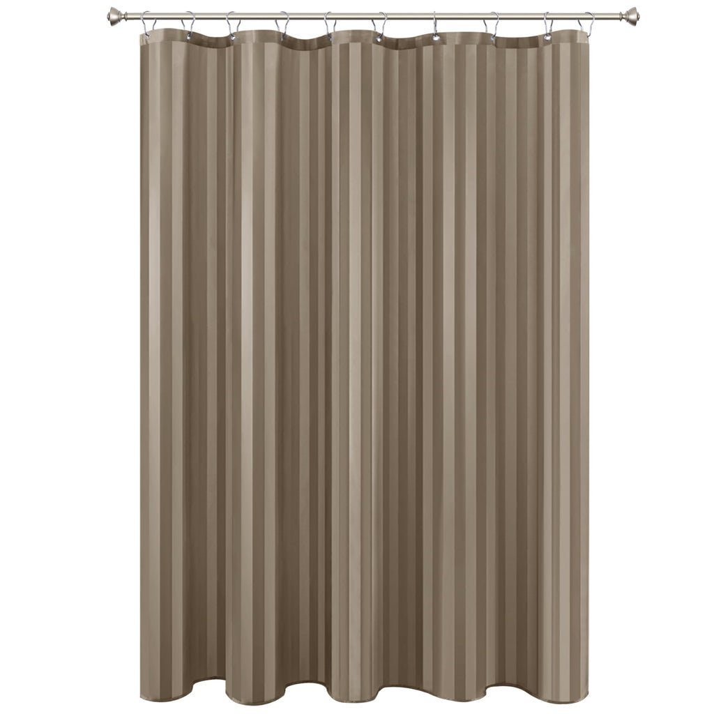 Fabric Shower Curtain Liner 60x72 Inch-White Standard Size Shower Liners
