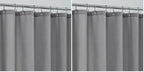 ALYVIA SPRING Waterproof Fabric Shower Curtain or Liner White, 72x72