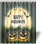 Jetec 12 Pcs Halloween Skull Shower Curtain Hooks, for Bathroom Home Decor