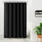 Barossa Design Oeko-tex Certified Shower Curtain Liner Standard Size, Clear