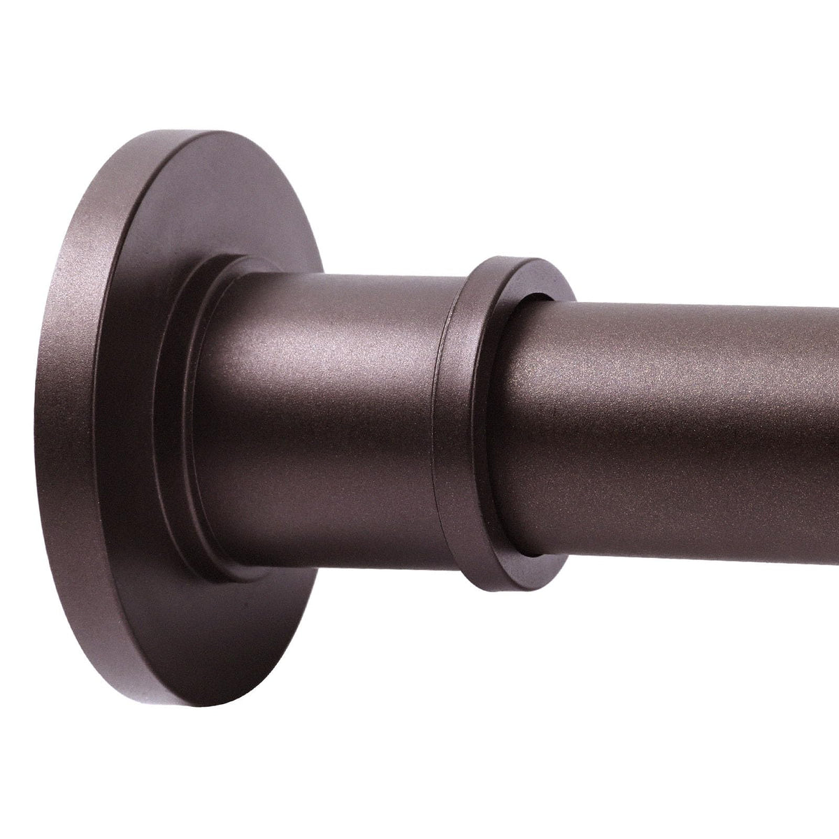 BRIOFOX Shower Curtain Rod Adjustable 18-78 Inch, No Drilling Non Slip Stainless Steel Spring Tension Curtain Rod for Window or Bathroom, Bronze