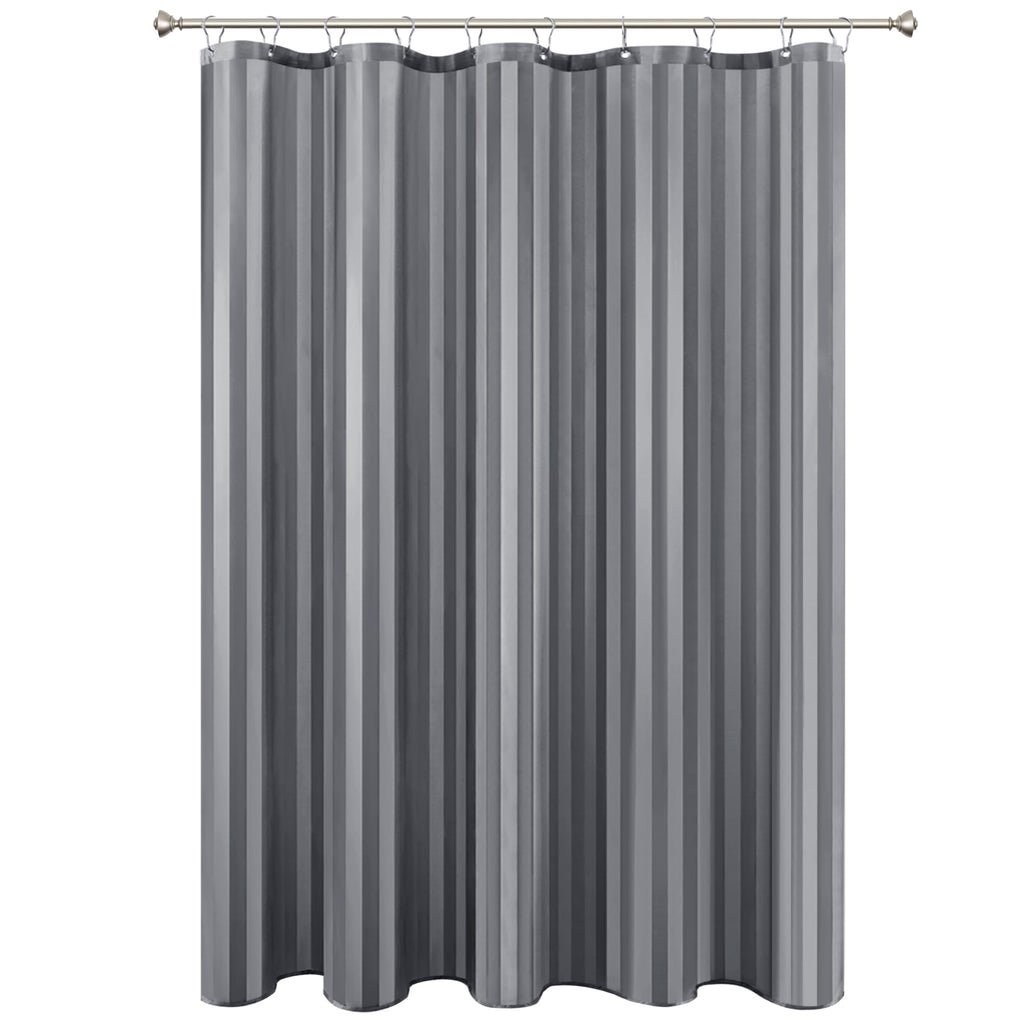 Fabric Shower Curtain Liner 60x72 Inch-White Standard Size Shower Liners