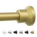 Chrsouly Shower Curtain Rod, 31-76 Inch Adjustable Tension Shower Rod