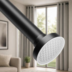 ALLZONE Tension Shower Curtain Rod, 29-84 In, Spring Loaded Curtain Rod