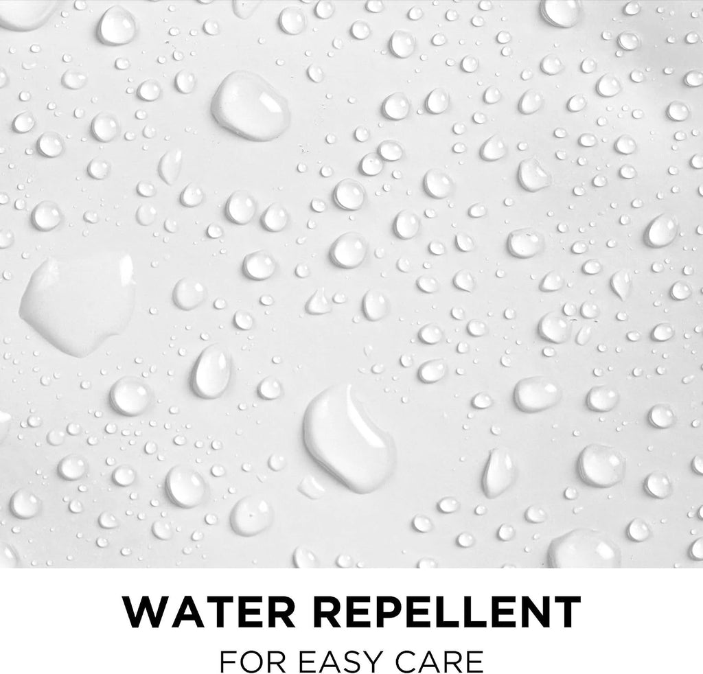 Hookless® It’s A Snap!® PEVA Snap-In Shower Curtain Liner, Water-Repellant, Easy Install, Frost White Color