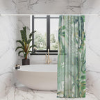 SUNALLY Shower Curtain Rod Adjustable 32-61 in Tension Curtain Rods, White
