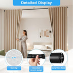 AIZESI 41-144 Inch Heavy Duty Tension Curtain Rod - No Drilling, Adjustable
