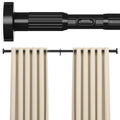 AIZESI 41-144 Inch Heavy Duty Tension Curtain Rod - No Drilling, Adjustable