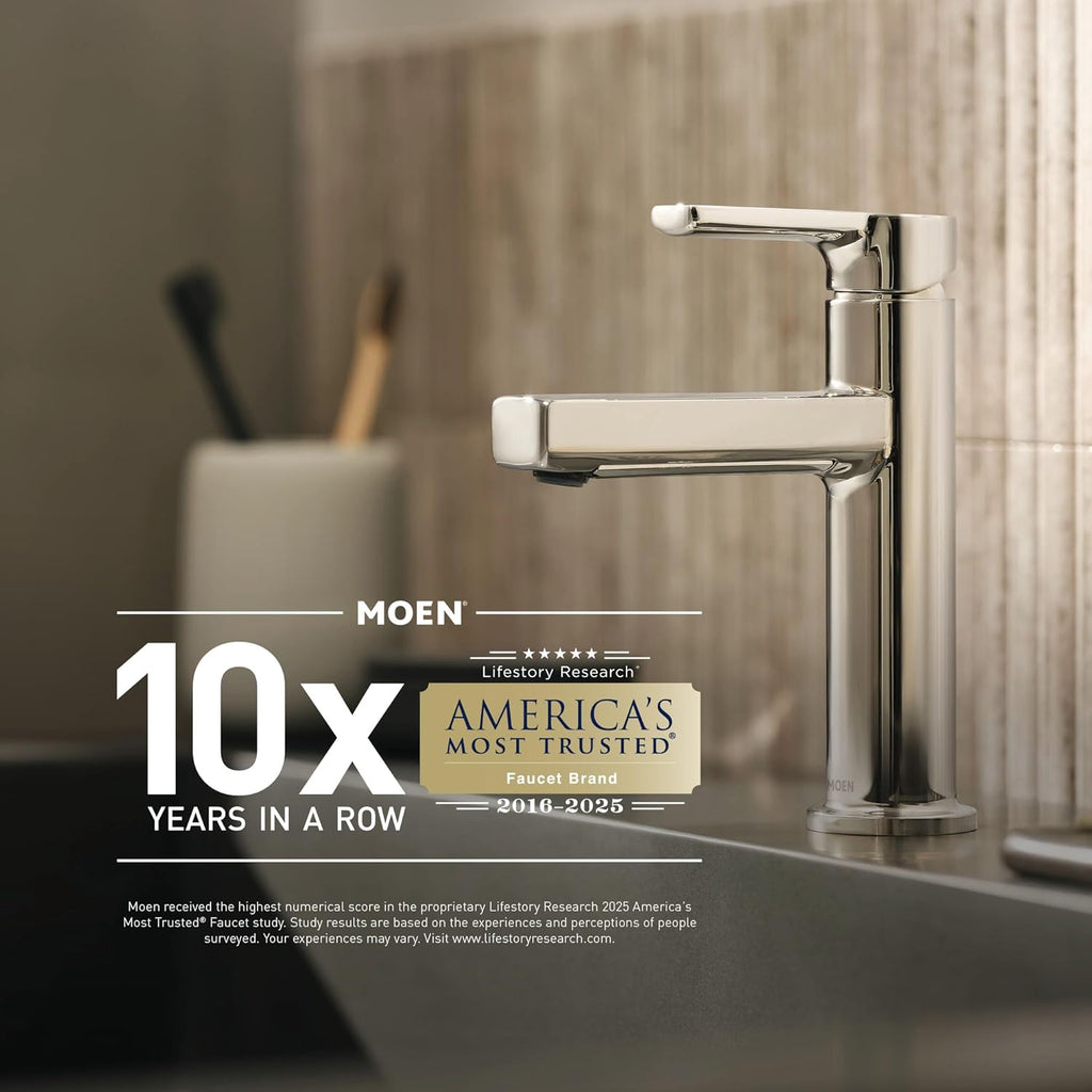 Moen Polished Nickel Shower Curtain Ring, Pack of 12, SR2201NL