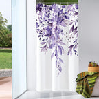 Gibelle Sage Green Eucalyptus Shower Curtain, Floral Print, 72x72