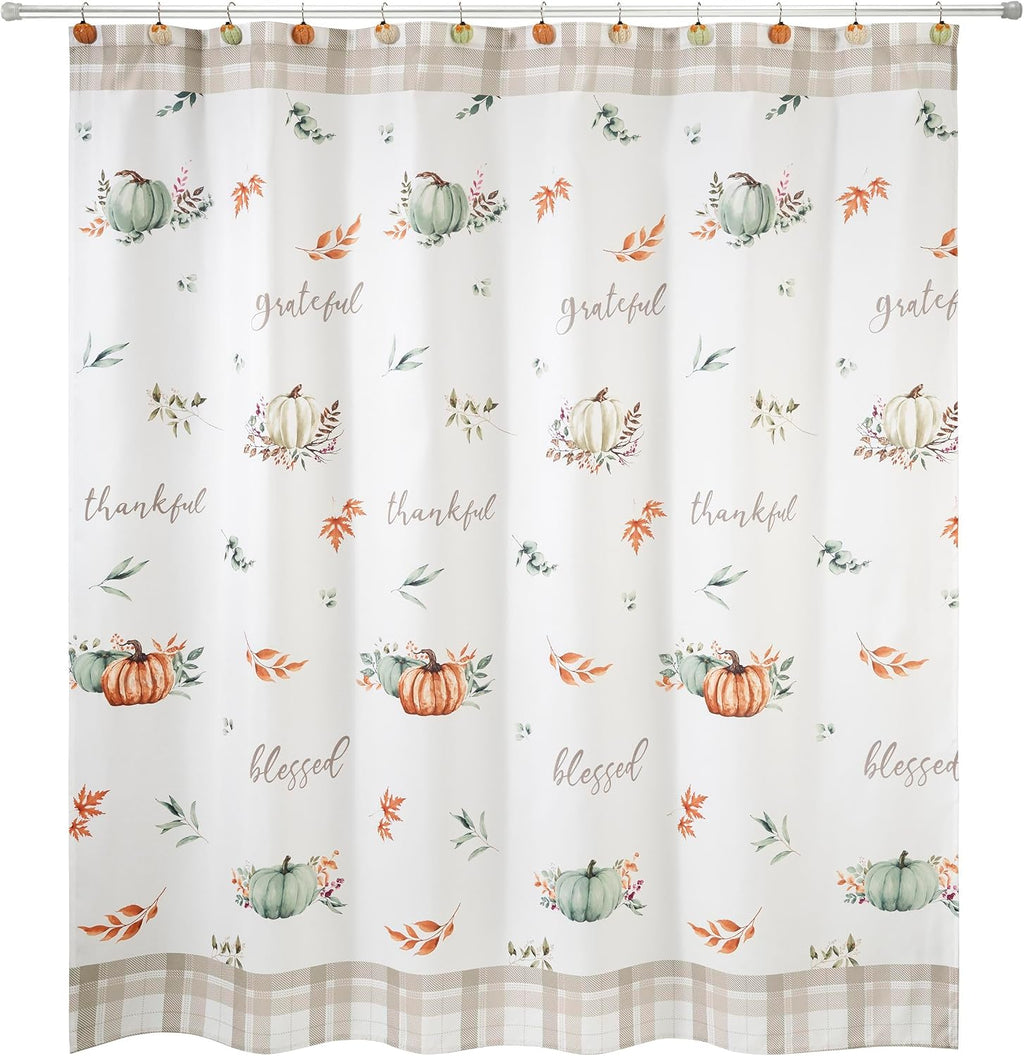 Avanti Linens - Shower Curtain Hooks, 12 Pack, Durable, Easy Hanging