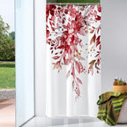Gibelle Sage Green Eucalyptus Shower Curtain, Floral Print, 72x72
