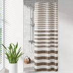 Madison Park Spa Waffle Shower Curtain for Bathroom, 72 x 72, Grey