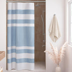 Madison Park Spa Waffle Shower Curtain for Bathroom, 72 x 72, Grey