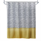 SKL Home The World Map Waterproof PEVA Shower Curtain, Clear/Multi