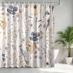 Funny Japanese Cat Funky Anime Japan Bathroom Shower Curtain, 72x72