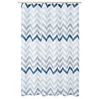 Amazon Basics Lightweight Super Soft Easy Care Microfiber Waffle Texture Shower Curtain , 72" x 72", White