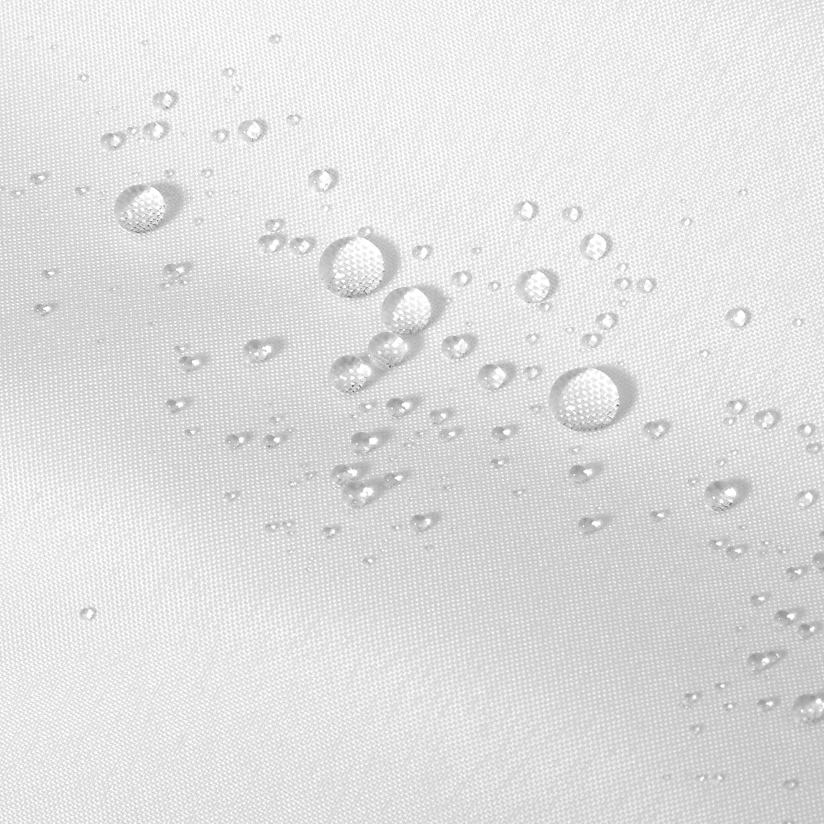 ALYVIA SPRING 72x96 Extra Long Waterproof Fabric Shower Curtain Liner White