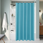 Fabric Shower Curtain Liner 60x72 Inch-White Standard Size Shower Liners